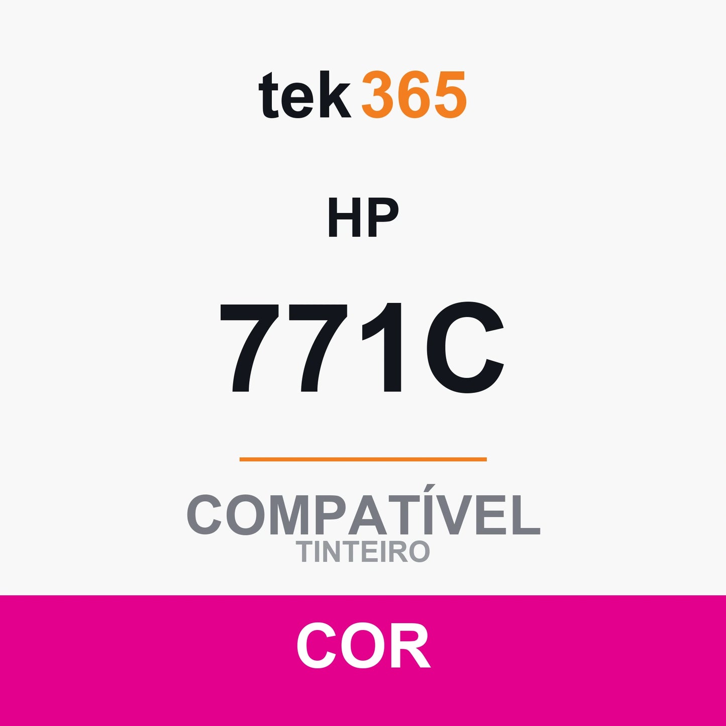 Tinteiro compatível HP Genérico HP 771C Magenta Claro