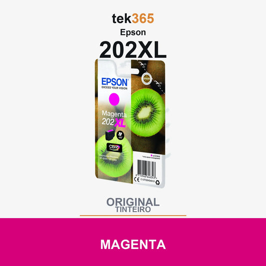 Cartucho de tinta original Epson 202XL Magenta