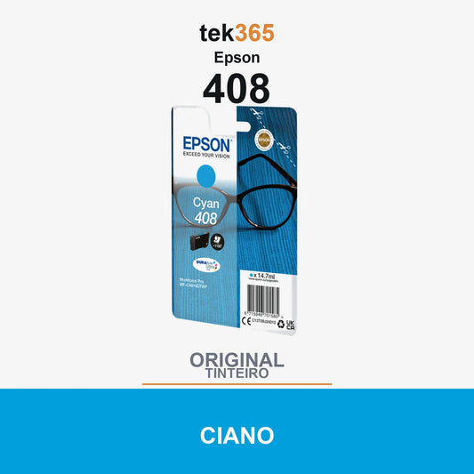 Cartucho de tinta original Epson 408 Ciano