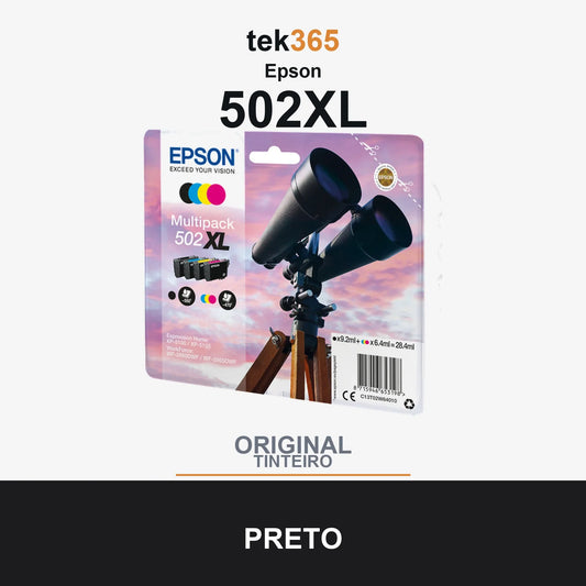 Pack de 4 de cartucho de tinta original Epson 502XL 4 Cores