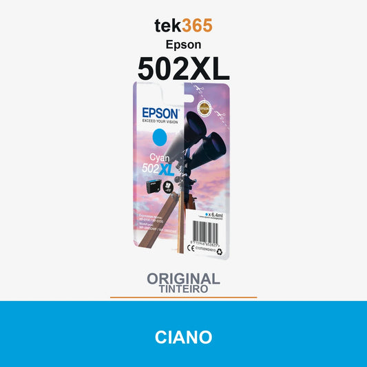 Cartucho de tinta original Epson 502XL Ciano