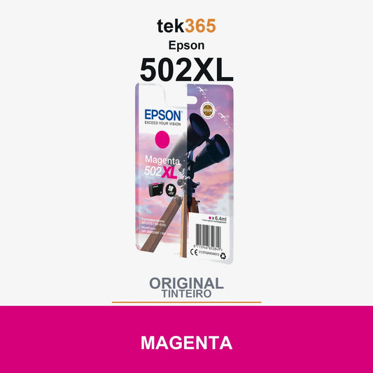 Cartucho de tinta original Epson 502XL Magenta