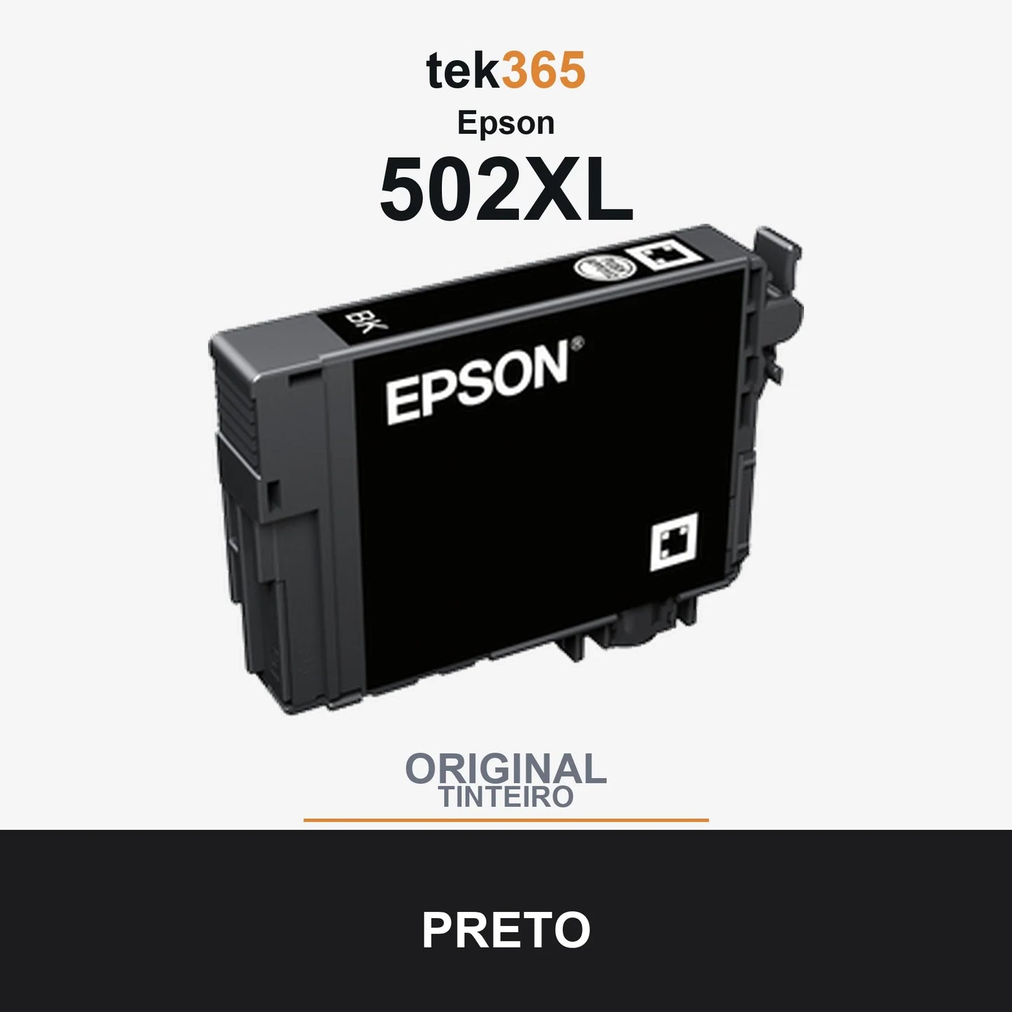 Cartucho de tinta original Epson 502XL Preto