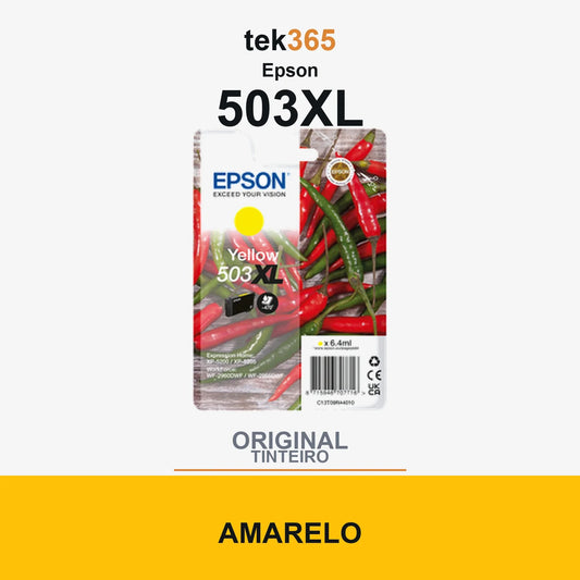 Cartucho de tinta original Epson 503XL Amarelo