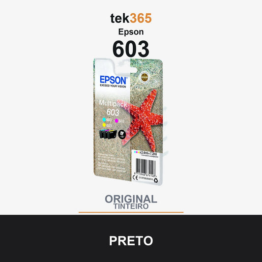 Pack de 3 de cartucho de tinta original Epson 603 3 Colores