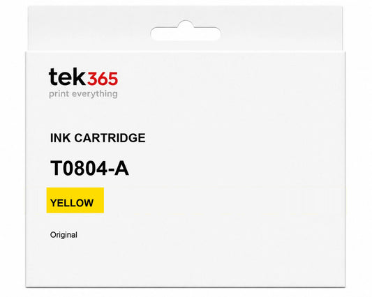 Cartucho de tinta original Epson T0804 Amarelo