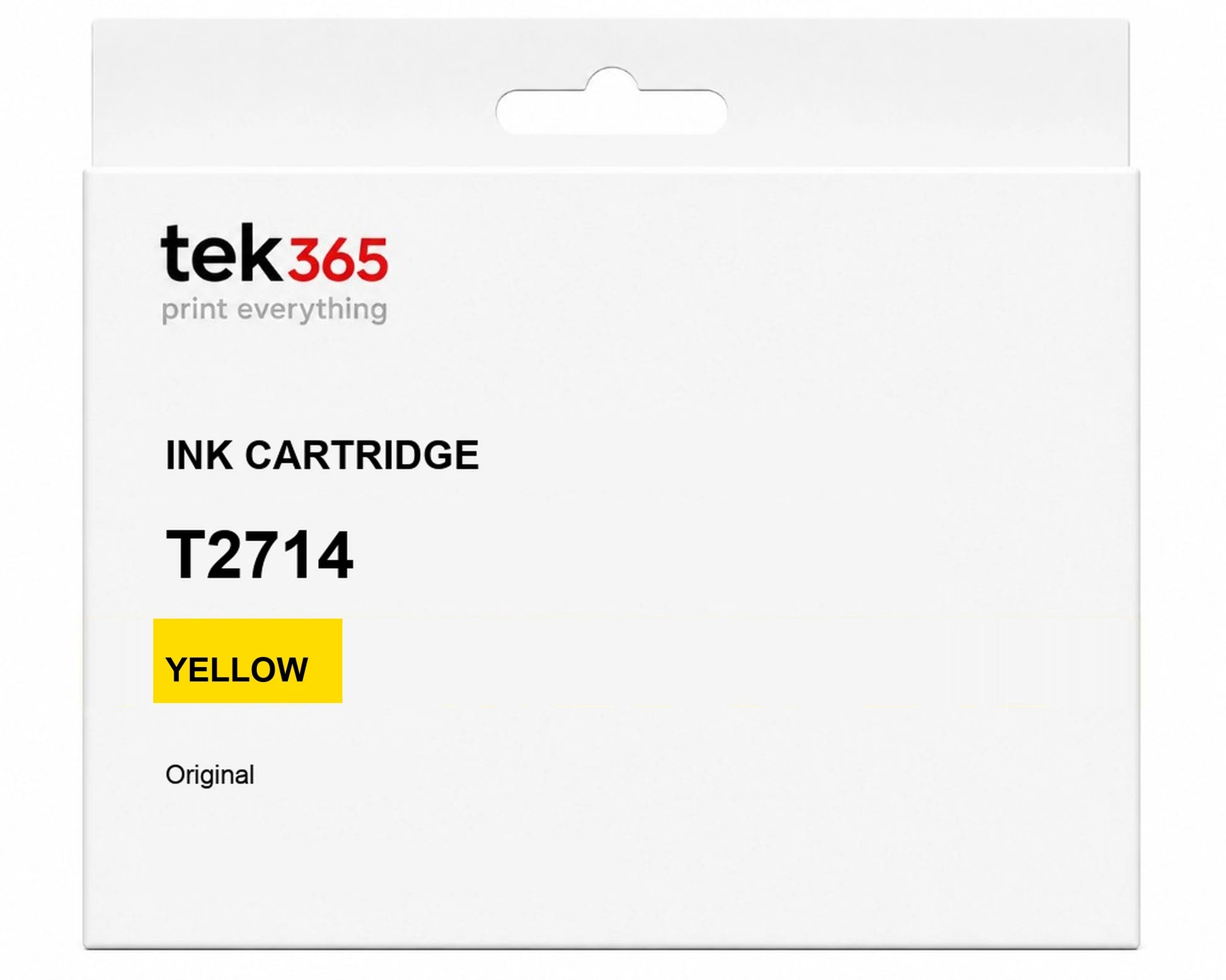 Cartucho de tinta original Epson T2714 (27XL) Amarelo