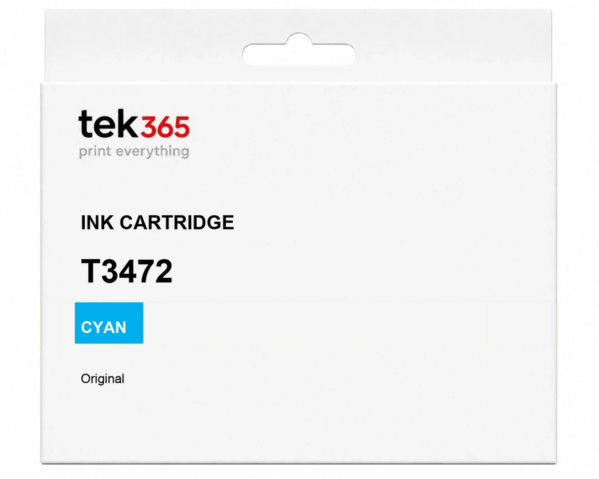 Cartucho de tinta original Epson T3472 (34XL) Ciano