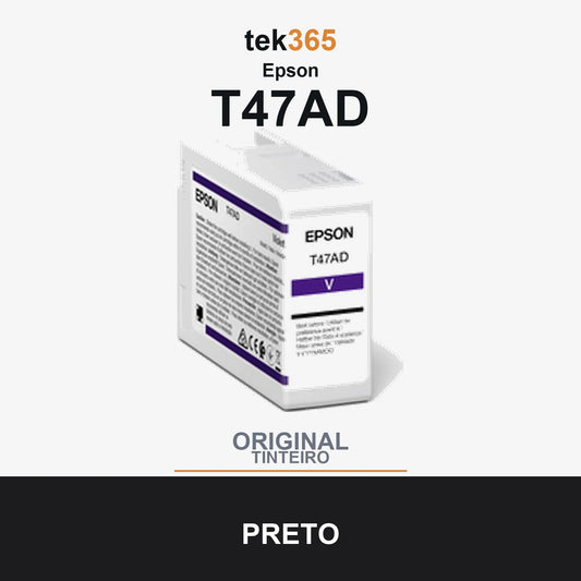 Cartucho de tinta original Epson T47AD Violeta