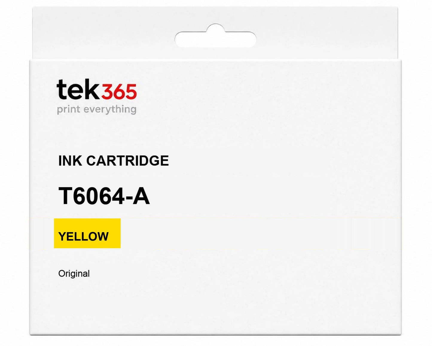 Cartucho de tinta original Epson T6064 Amarelo