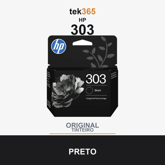 Pack de 2 de cartucho de tinta original HP 303 Negro + Color Preto e Tricolor