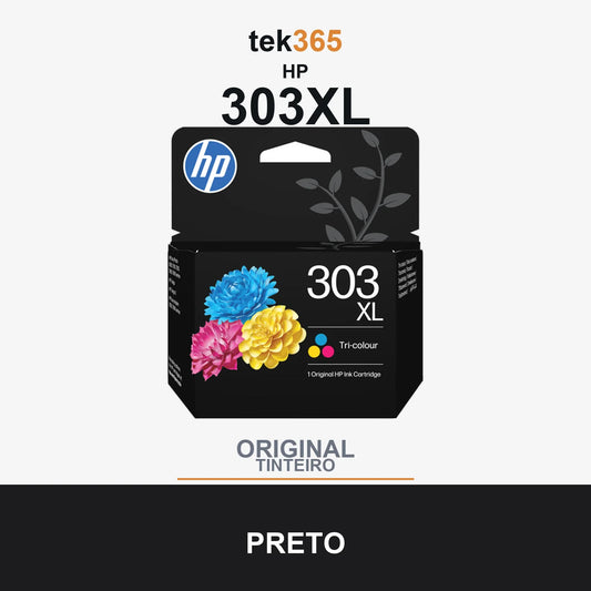 Cartucho de tinta original HP 303XL Color Tricolor