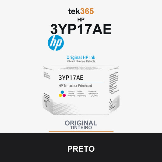 Cartucho de tinta original HP 3YP17AE Color Cabeça de Impressão Original - 3YP17AE • Capacidad: