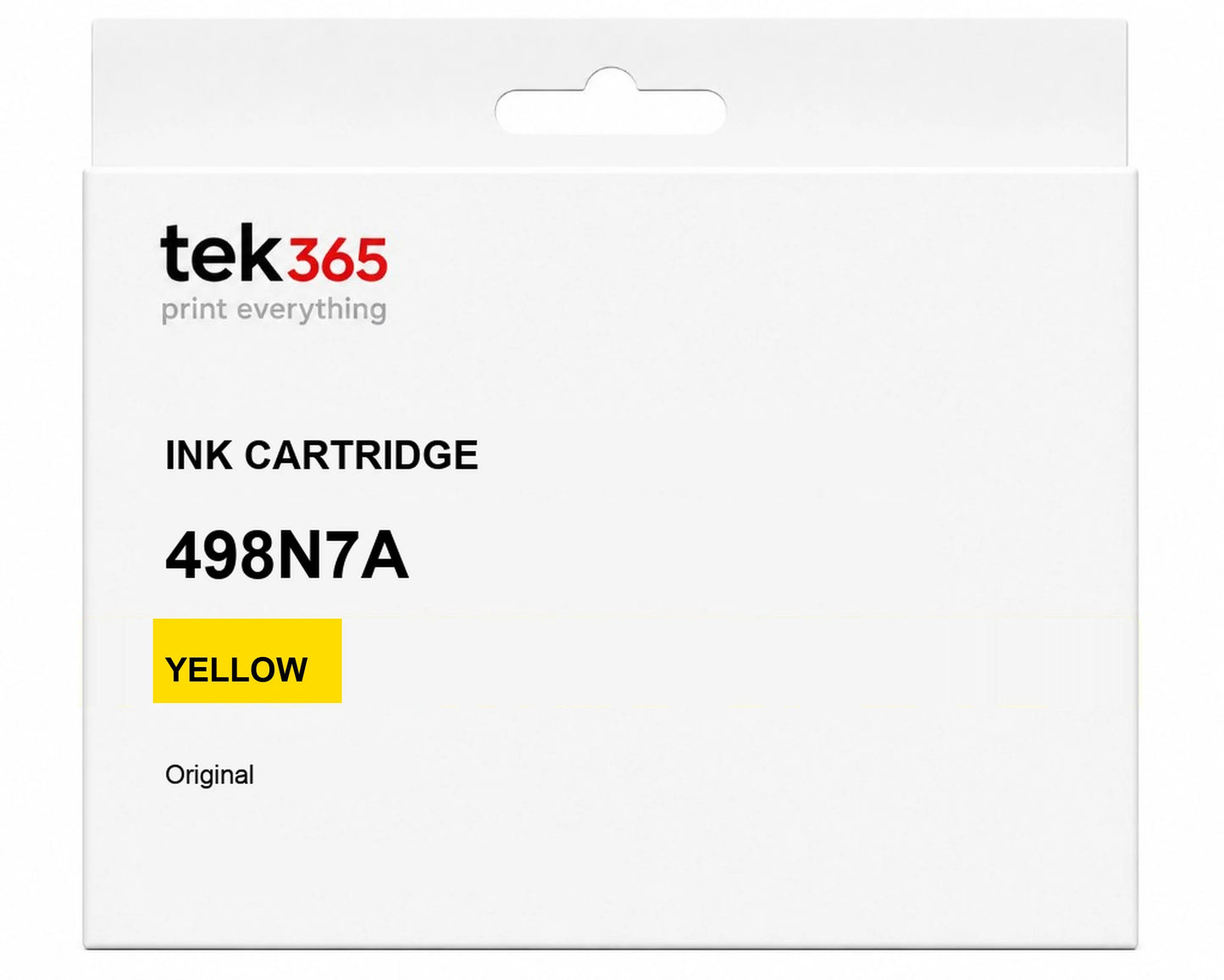Tinteiro original HP 498N7A-AMA-YELLOW Amarelo