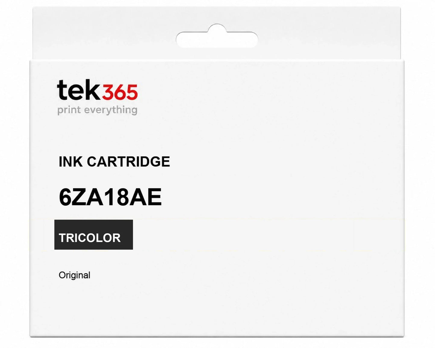 Cartucho de tinta original HP 6ZA18AE Color Cabeça de Impressão Original Tricolor