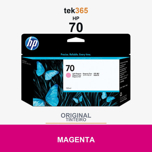 Cartucho de tinta original HP 70 Magenta Claro