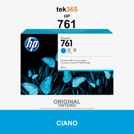 Cartucho de tinta original HP 761 Ciano