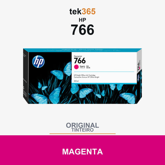 Cartucho de tinta original HP 766 Magenta