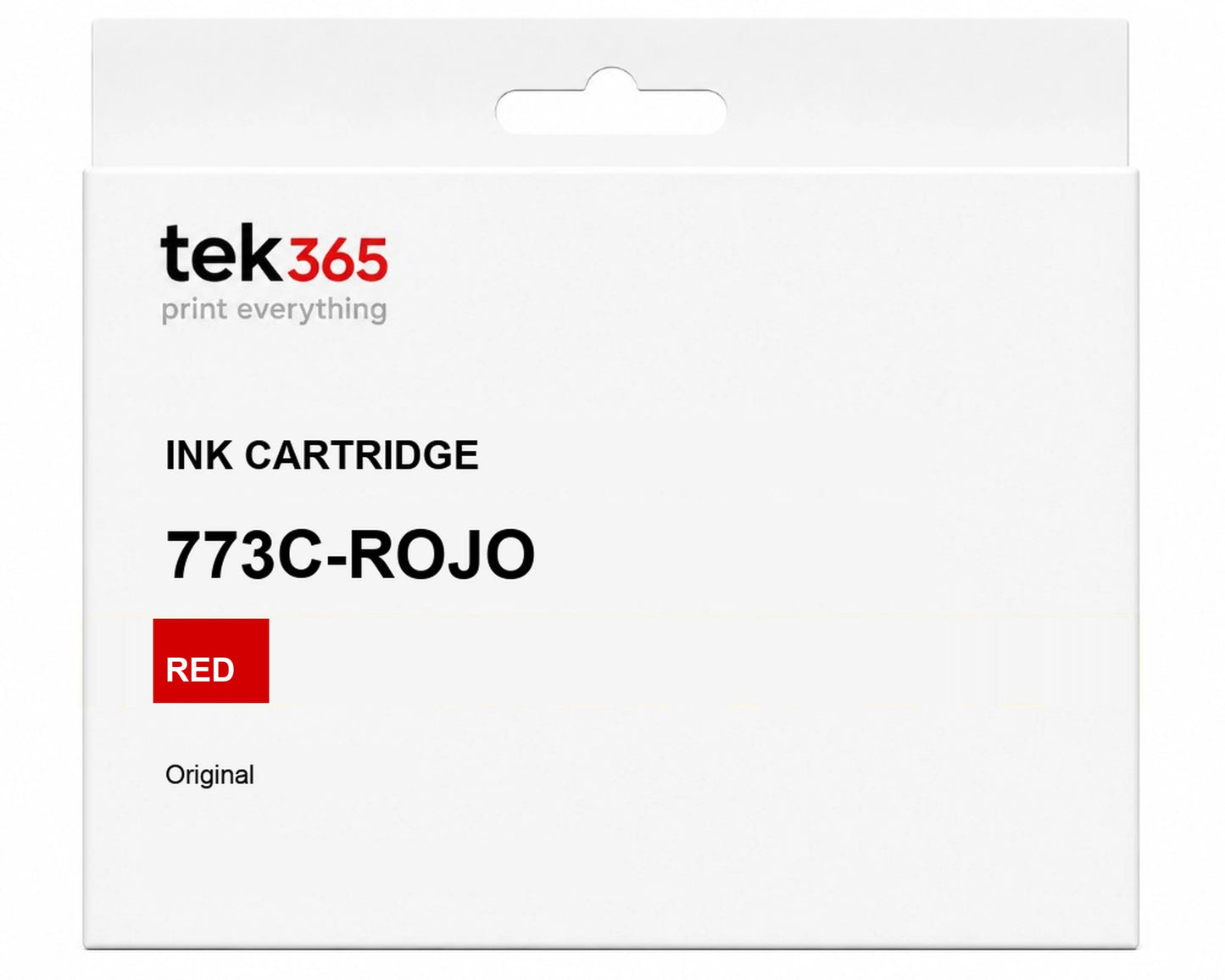 Tinteiro original HP 773C-ROJO-Preto Preto