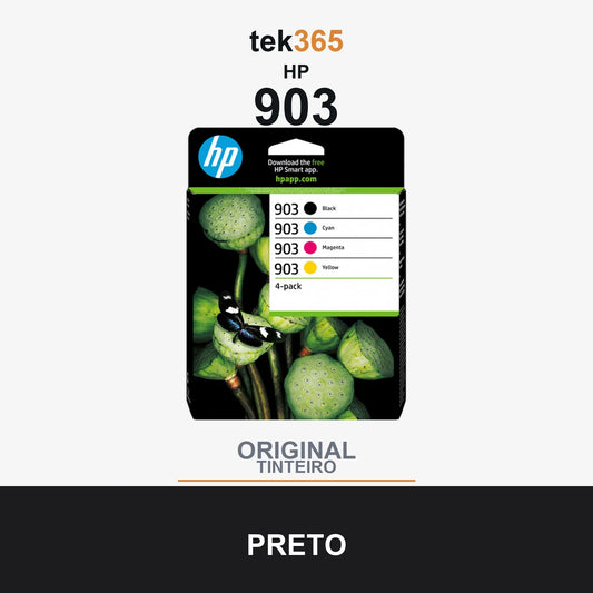 Pack de 4 de cartucho de tinta original HP 903 4 Cores