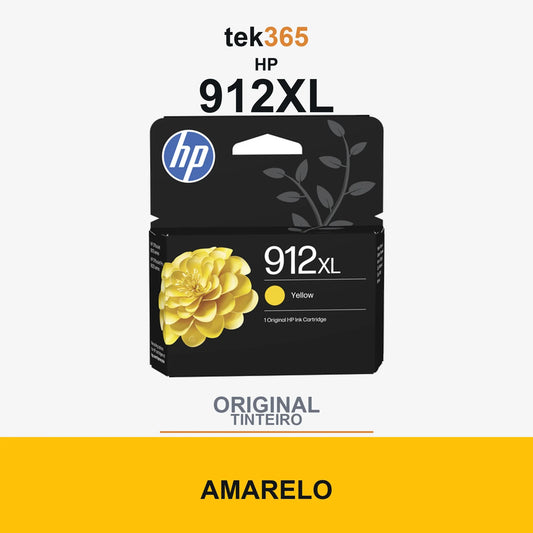 Cartucho de tinta original HP 912XL Amarelo