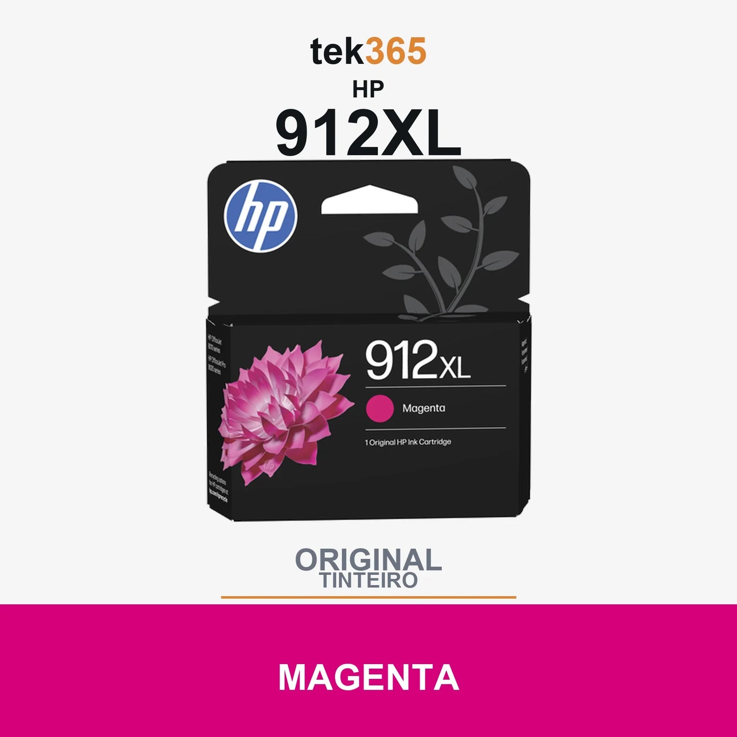 Cartucho de tinta original HP 912XL Magenta