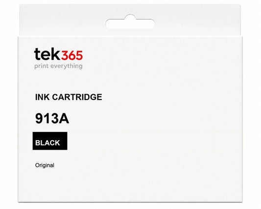 Cartucho de tinta original HP 913A Preto