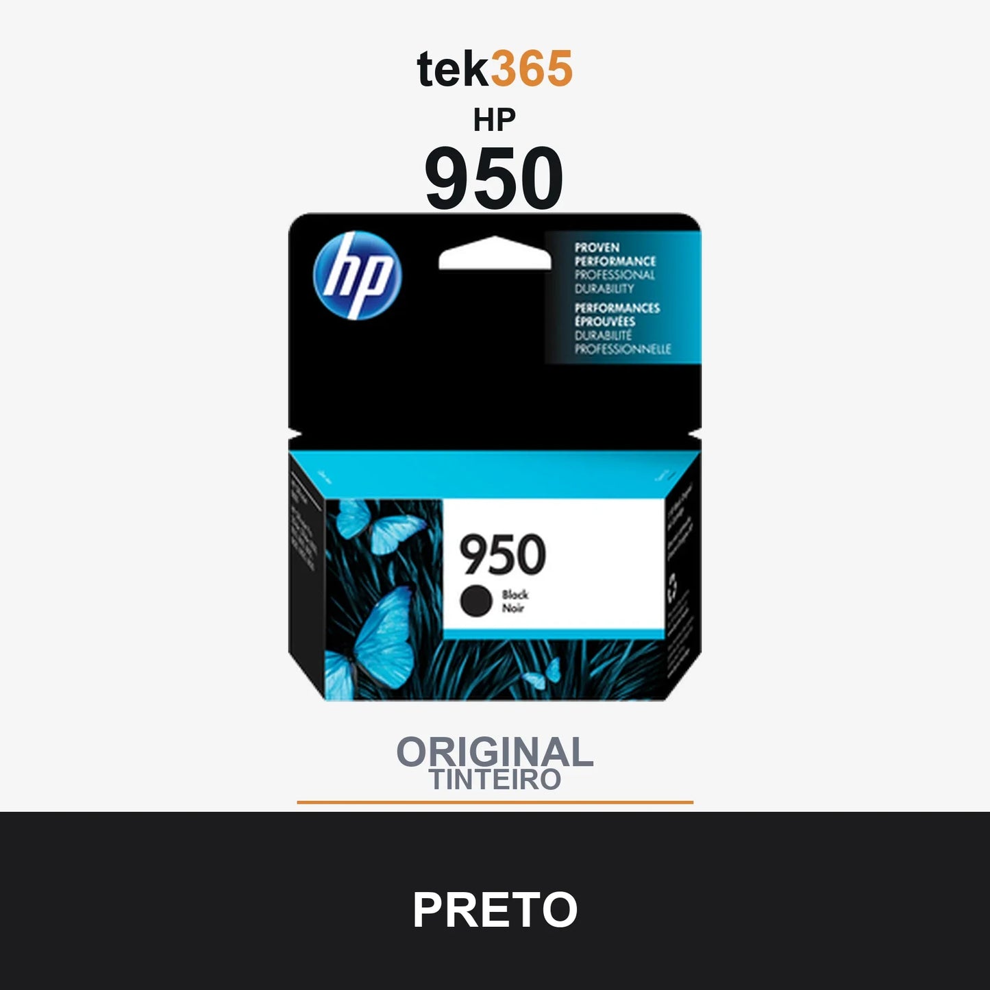 Cartucho de tinta original HP 950 Preto