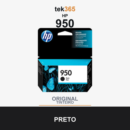 Cartucho de tinta original HP 950 Preto