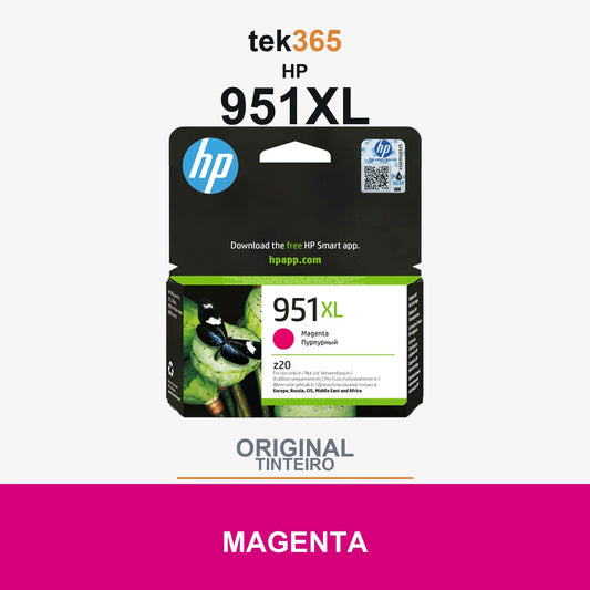 Cartucho de tinta original HP 951XL Magenta