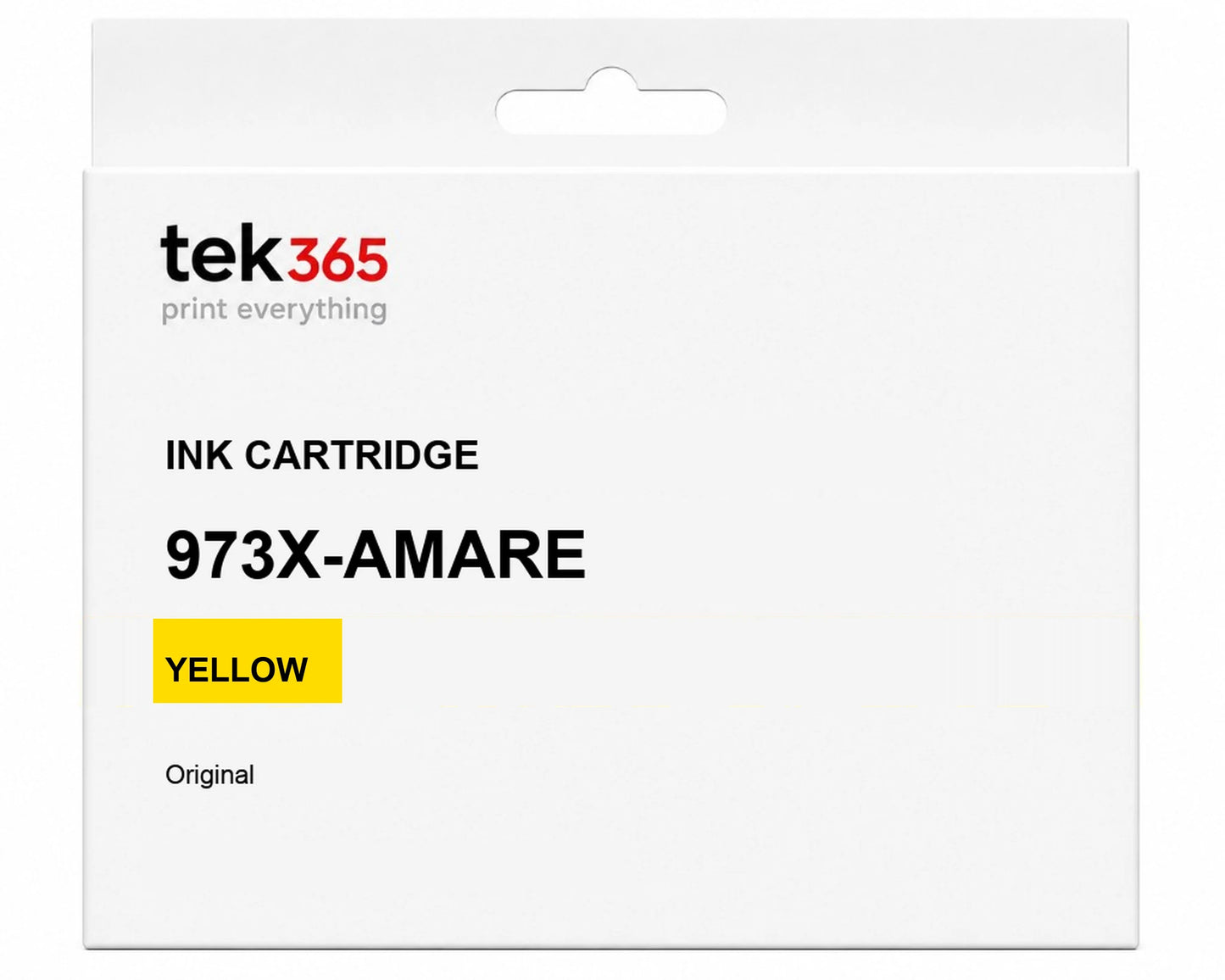 Cartucho de tinta original HP 973X Amarelo