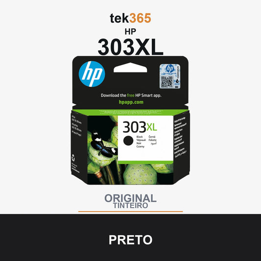 Cartucho de tinta original HP 303XL Preto
