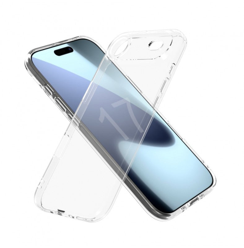 Silicone Transparente 2.0 TPU iPhone 17 Air (Proteção de Lente)