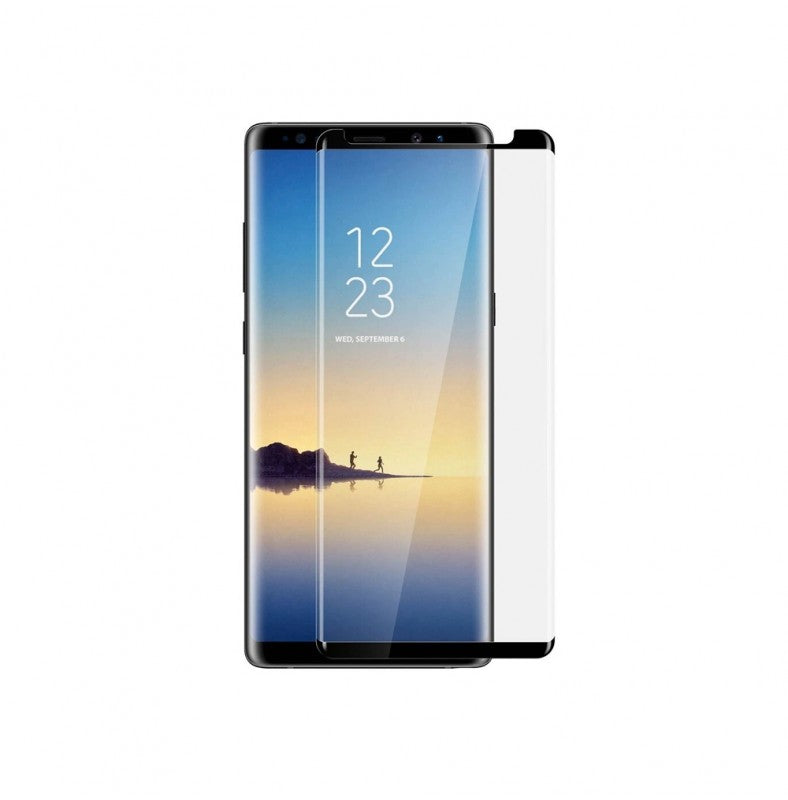 Película de Vidro Curvo Full Glue Samsung Galaxy Note 8 Preto