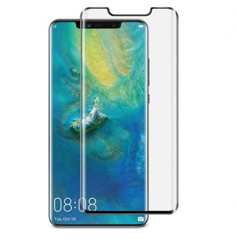 Película de Vidro Curvo Huawei Mate 20 Pro Preto