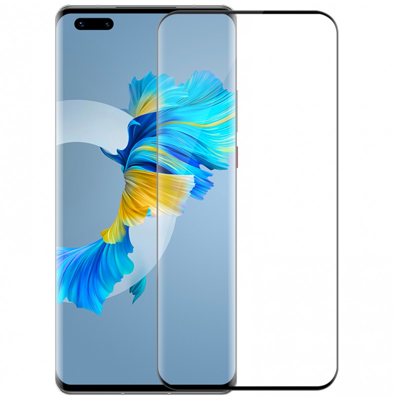 Película de Vidro Curvo Huawei Mate 40 Pro Preto