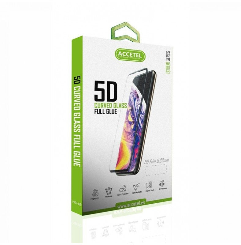 Película de Vidro 5D Full Glue iPhone 7Plus/8Plus Preto