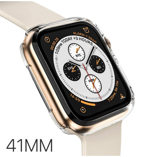 Capa de Silicone Transparente Apple Watch 7 41mm