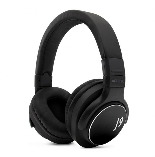 J9 Auscultadores Estéreo Sem Fio Preto