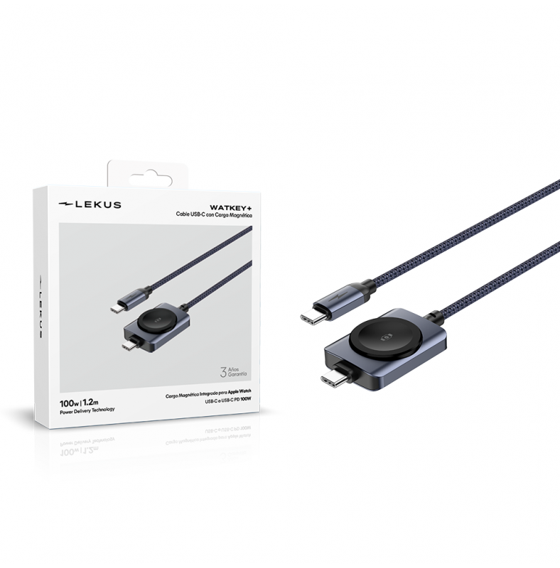 Cabo de carregamento magnético USB-C para Apple Watch