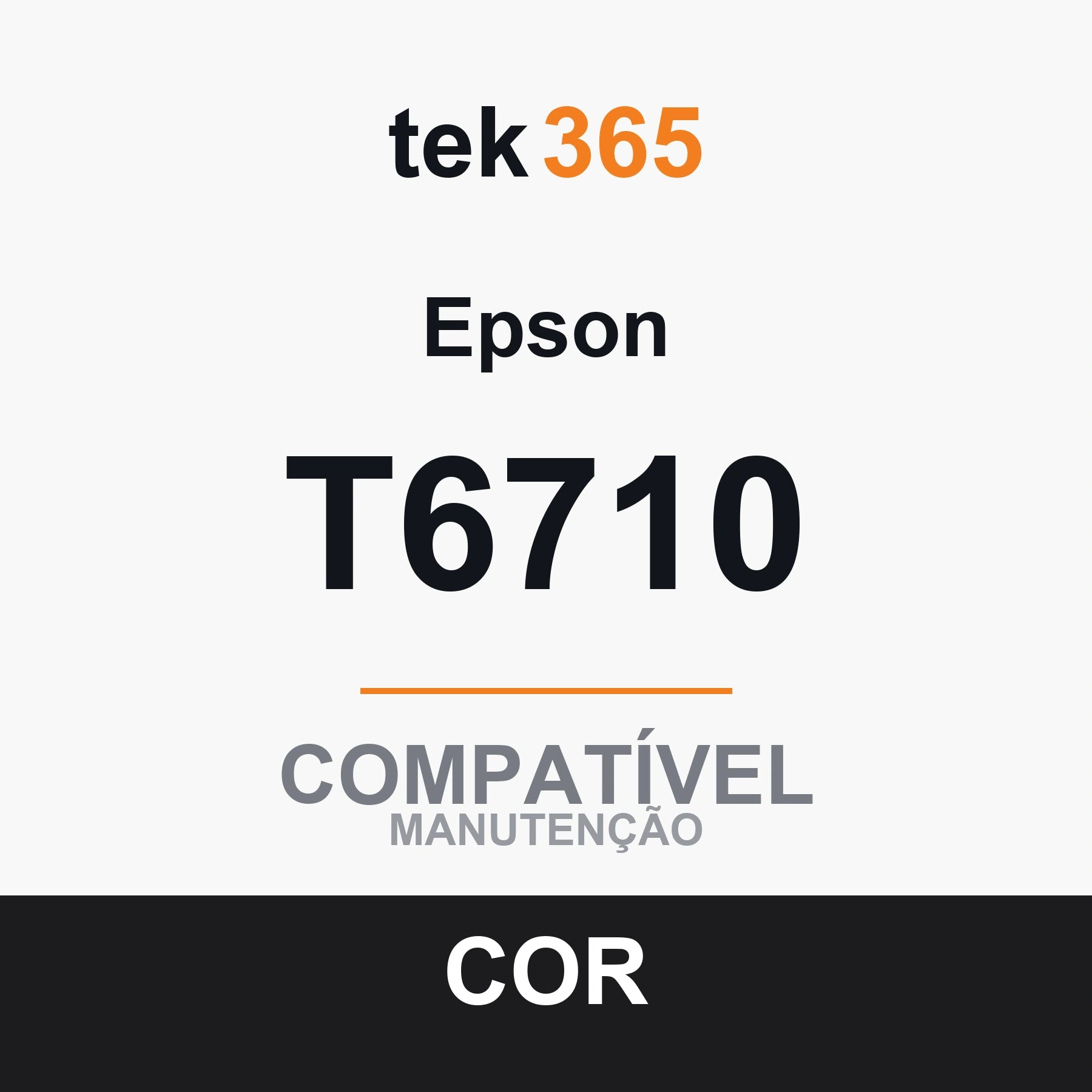 Tanque de manutenção compatível Epson T6710 • Capacidad: