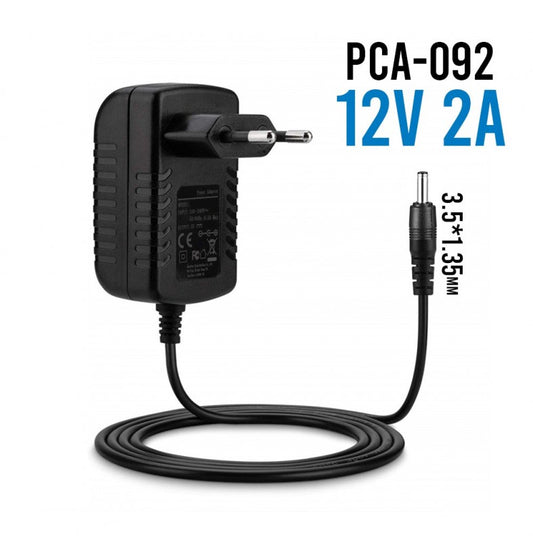 Carregador Genérico 12V 2A 3.5*1.35mm 24W