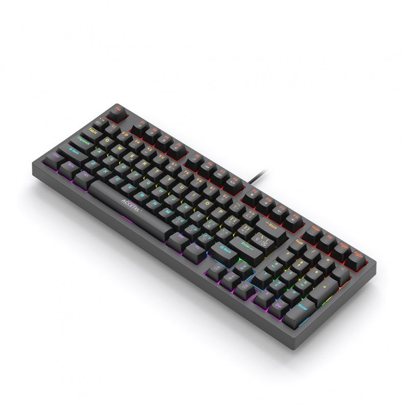 Teclado Mecânico com numérico Preto (Espanhol)
