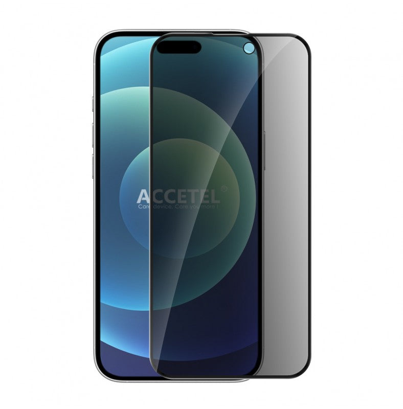 Protetor de Vidro Anti-Espião de Privacidade iPhone 14 Pro Max 6,7" preto