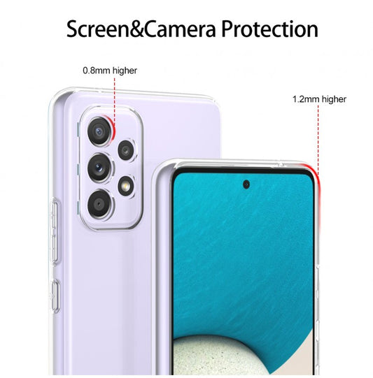 Silicone Transparente 2.0 TPU Samsung Galaxy 4G/5G (Proteção de Lente)