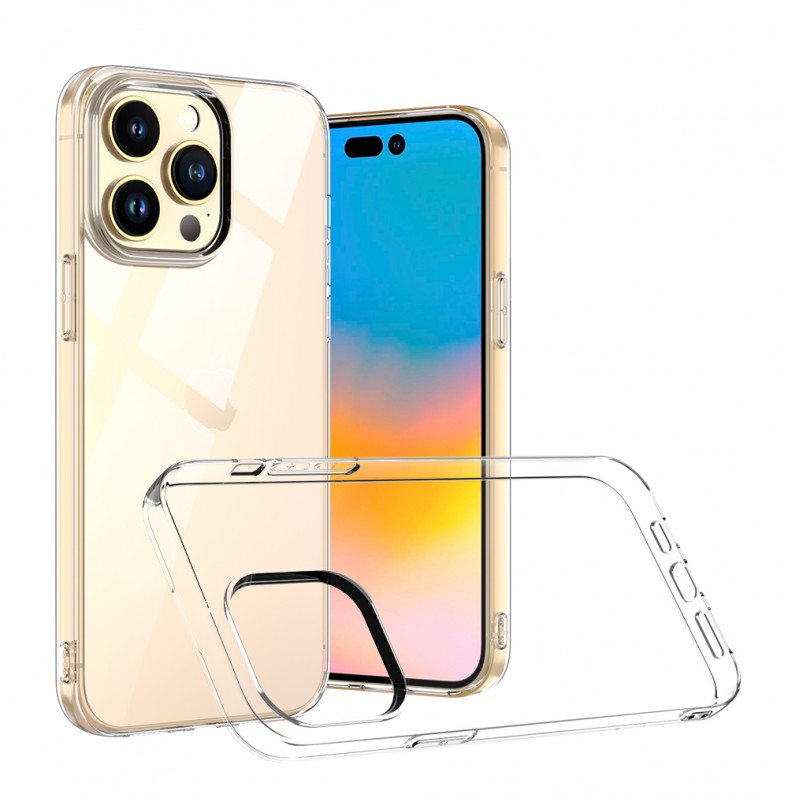 Silicone Transparente 2.0 TPU iPhone 14 Pro Max 6.7"