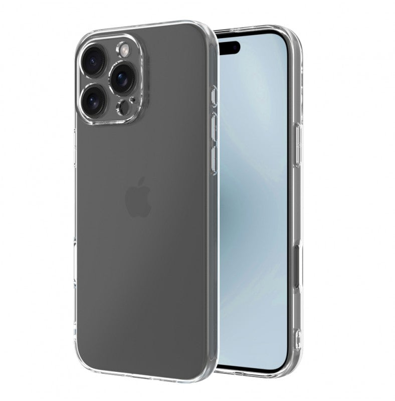 Silicone Transparente 2.0 TPU iPhone 16 Pro Max 6.9" (Proteção de Lente)