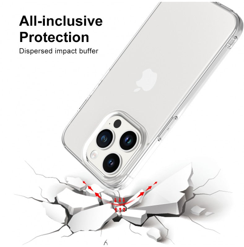 Silicone Transparente 2.0 TPU iPhone 15 Pro Max 6.7"