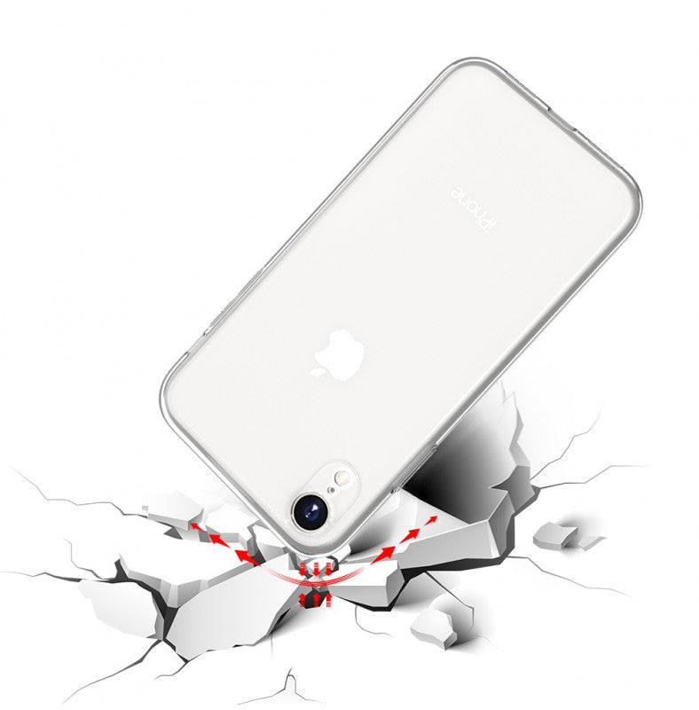 Silicone Transparente 2.0 TPU iPhone XR (Proteção de Lente)
