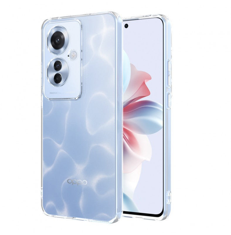 Silicone Transparente 2.0 TPU Oppo F (Proteção de Lente)